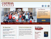 Tablet Screenshot of californiacenter.org